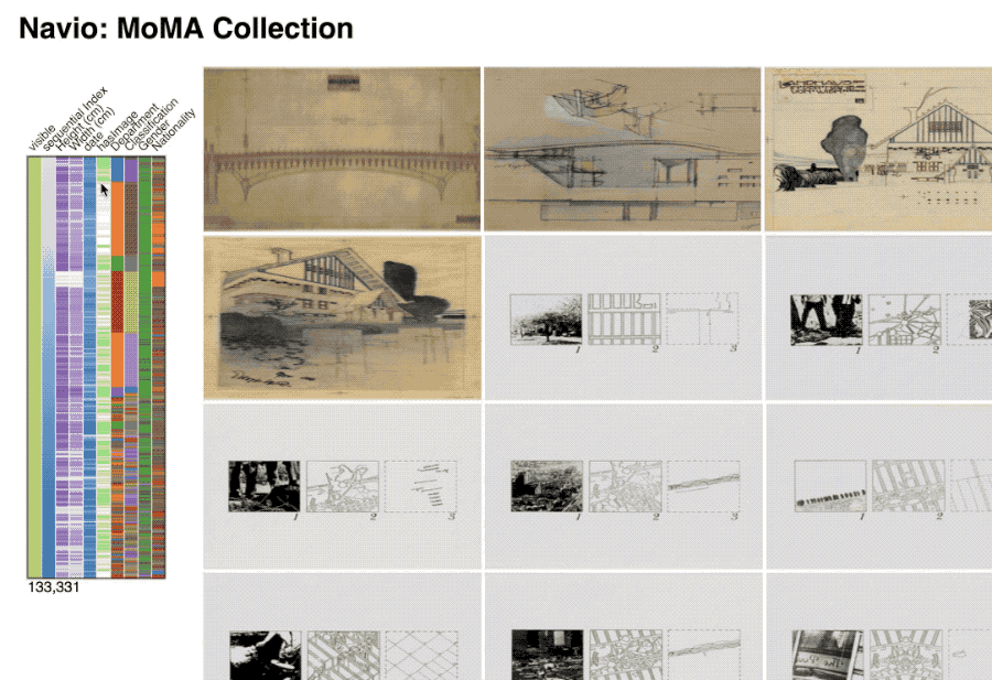 Navio Demo with the MoMa Collection